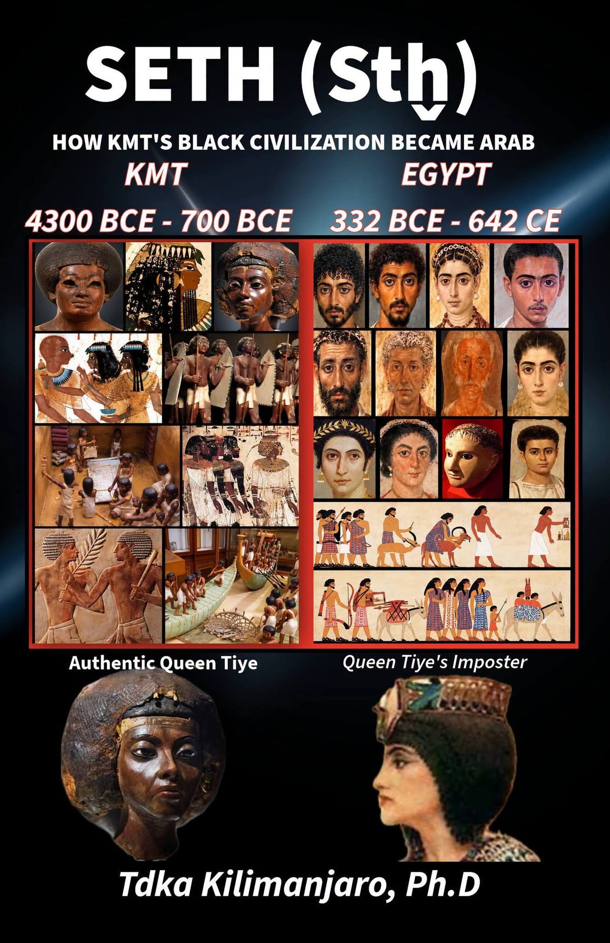 Seth: How Black Kmt Civilization became Arab (2027, 653 pages)