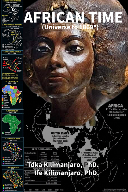 African Time: Universe to 1896* (2027, 1050 pages with color)